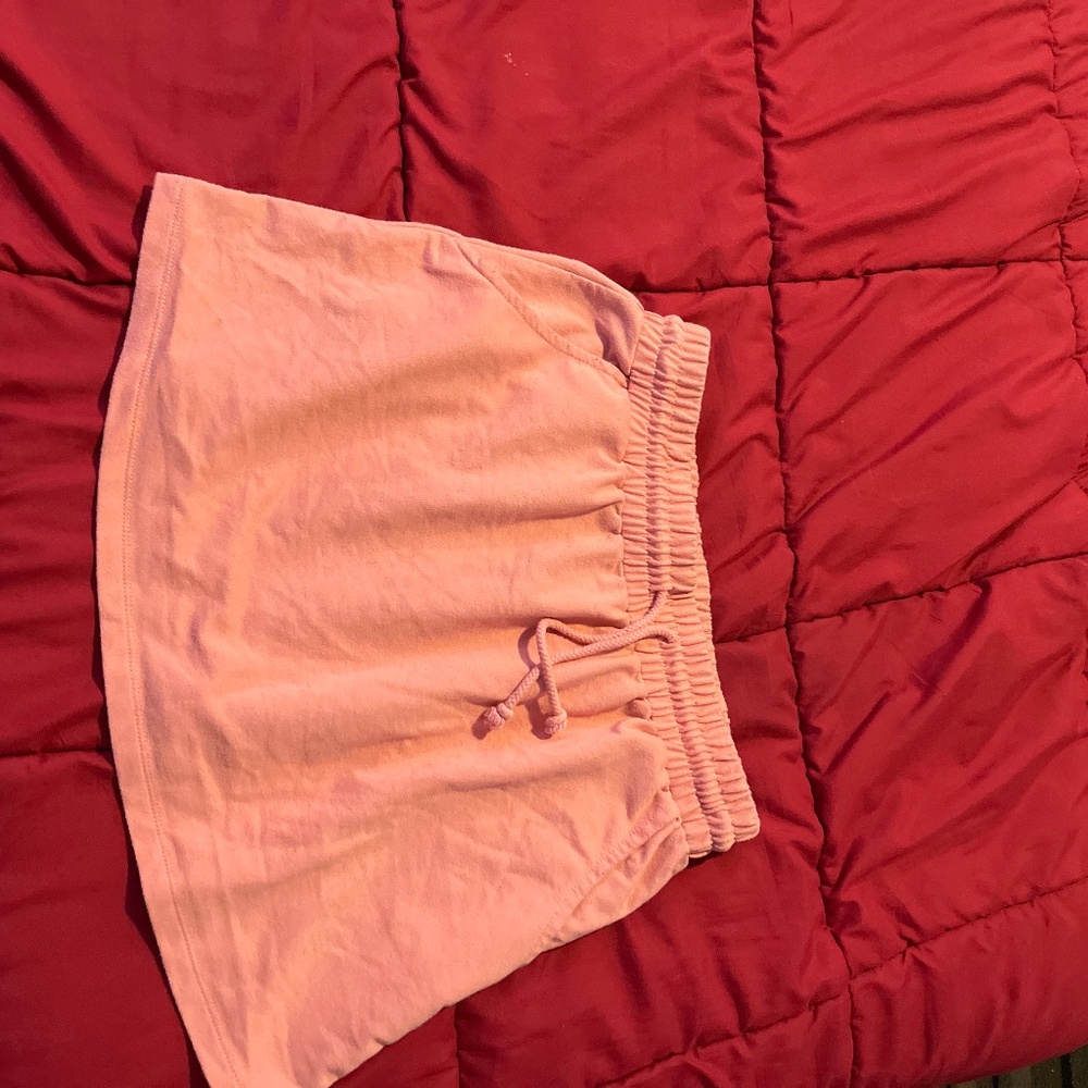 Pink skirt